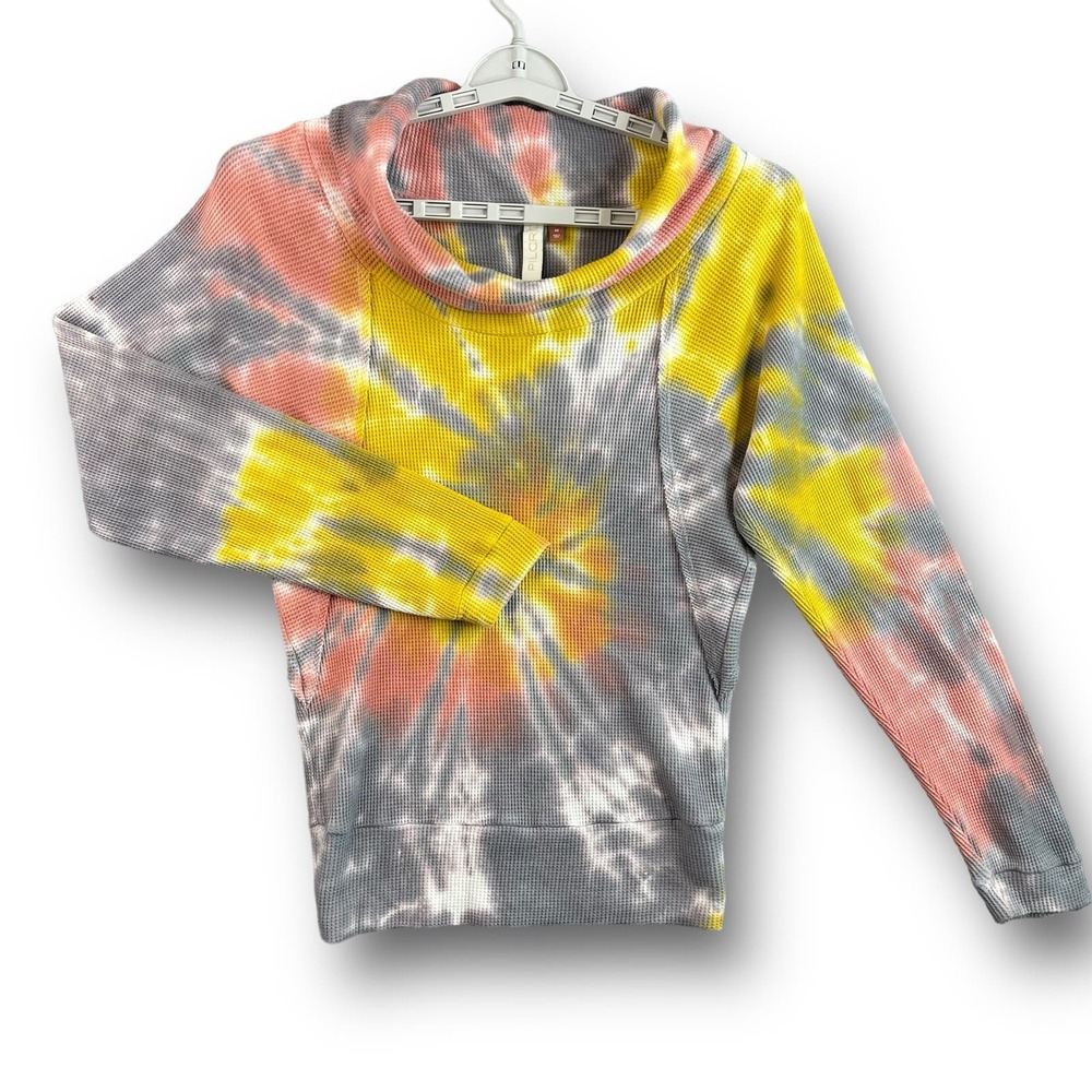 Anthropologie Womens Long Sleeves Sweater Tie Dye Size XS